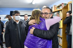 Alicia participó del acto de imposición del nombre “Nélida Emma Cremona” a biblioteca de Río Gallegos