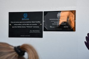 Alicia participó del acto de imposición del nombre “Nélida Emma Cremona” a biblioteca de Río Gallegos