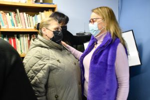 Alicia participó del acto de imposición del nombre “Nélida Emma Cremona” a biblioteca de Río Gallegos