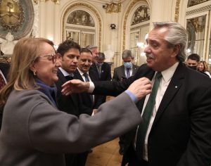 Alicia participó de una reunión de Gobernadores convocada por el  Presidente