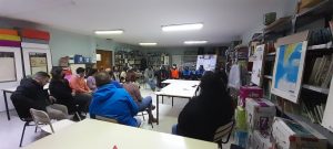 Se avanza en la implementación de Senderos Escolares en Caleta Olivia