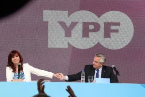 Alicia participó del acto por los 100 Años de YPF en Tecnópolis