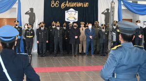 La Escuela de Cadetes de Policía Eduardo Victoriano Taret conmemoró su 86° Aniversario