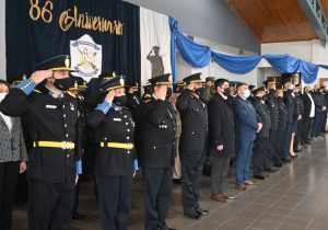 La Escuela de Cadetes de Policía Eduardo Victoriano Taret conmemoró su 86° Aniversario