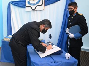 La Escuela de Cadetes de Policía Eduardo Victoriano Taret conmemoró su 86° Aniversario