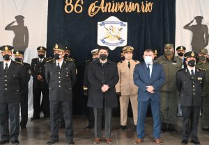 La Escuela de Cadetes de Policía Eduardo Victoriano Taret conmemoró su 86° Aniversario