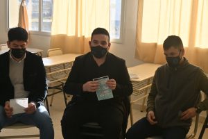 Ultiman detalles para la implementación de Senderos Escolares en el Barrio San Benito de Río Gallegos