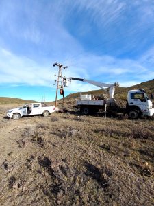 Servicios Públicos realiza labores en distintos puntos de la provincia