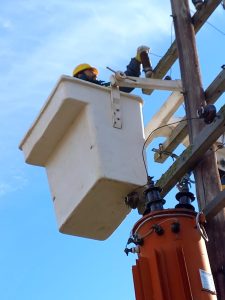 Servicios Públicos realiza labores en distintos puntos de la provincia