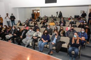 Alicia encabezó la firma de convenios destinados a la formación de agentes para la atención de infancias y adolescencias