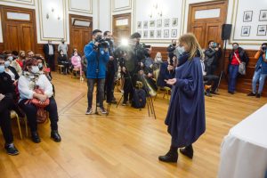 Alicia presentó los consultorios de Salud Sexual Integral con Perspectiva de Género y Diversidad