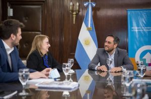 Alicia y Cabandié dialogaron sobre los proyectos ambientales que se impulsan en Santa Cruz