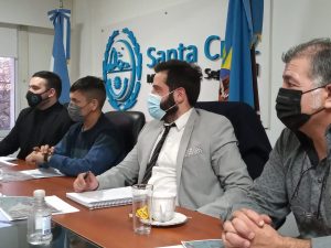 Se trabaja en los puntos de instalación de cámaras de seguridad en Río Gallegos
