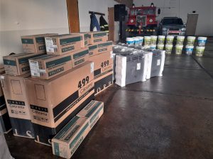 El gobierno realizó inversión en materiales para los cuarteles de Bomberos