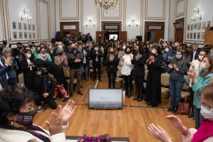 Alicia presentó el Ministerio de la Igualdad e Integración de Santa Cruz en Casa de Gobierno