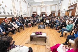 Alicia presentó el Ministerio de la Igualdad e Integración de Santa Cruz en Casa de Gobierno