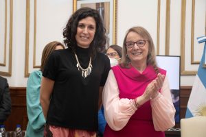 Alicia presentó el Ministerio de la Igualdad e Integración de Santa Cruz en Casa de Gobierno