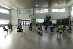 Destacaron el trabajo de voluntarixs que se suman a colaborar con la provincia