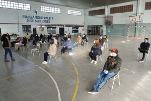 Destacaron el trabajo de voluntarixs que se suman a colaborar con la provincia
