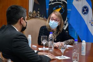 Alicia recibió en audiencia a autoridades de Seguridad de la provincia