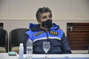 Alicia recibió a los efectivos que le salvaron la vida a un bebé