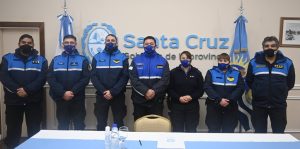 Alicia recibió a los efectivos que le salvaron la vida a un bebé