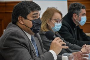 Alicia participó del acto de firma de acta para fortalecer los sistemas sanitarios de Río Gallegos y Río Turbio