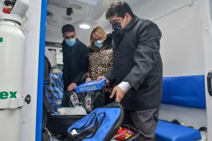 Alicia participó del acto de firma de acta para fortalecer los sistemas sanitarios de Río Gallegos y Río Turbio