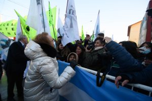 Alicia acompañó a la comunidad de El Calafate en la inauguración del Cine Municipal