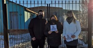 Sendero Escolar en San Benito: trabajo casa a casa para informar el protocolo de acción