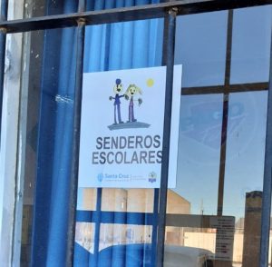 Sendero Escolar en San Benito: trabajo casa a casa para informar el protocolo de acción