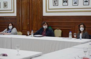 Reunión del COE provincial con representantes de los poderes legislativo y judicial