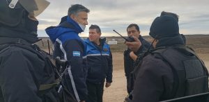 Seguridad presente en el Yacimiento Cerro Moro de Puerto Deseado