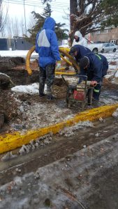Servicios Públicos realiza labores en Piedra Buena y Puerto Santa Cruz