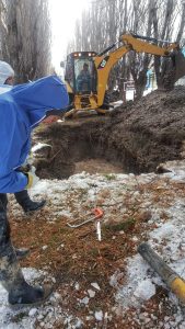 Servicios Públicos realiza labores en Piedra Buena y Puerto Santa Cruz