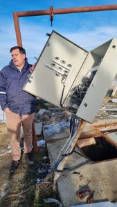 Servicios Públicos efectuó labores en Puerto San Julián y El Chaltén