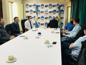 Autoridades provinciales recorrieron hospitales de Pico Truncado y Las Heras