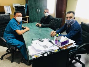 Autoridades provinciales recorrieron hospitales de Pico Truncado y Las Heras