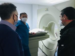 Autoridades provinciales recorrieron hospitales de Pico Truncado y Las Heras