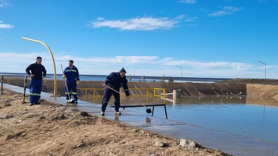 Servicios Públicos pone en funcionamiento planta de tratamientos de efluentes cloacales