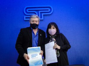 Se firmó convenio entre Servicios Públicos Sociedad del Estado y el Consejo Provincial de Educación