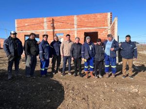 Servicios Públicos continúa con los trabajos de conexiones domiciliarias en Rio Gallegos