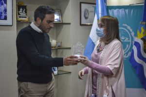 Alicia destacó la perseverancia en las gestiones para la puesta en valor del Parque Bosques Petrificados