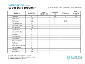 Saber para Prevenir | Jueves 30 de abril | Actualización 19 horas