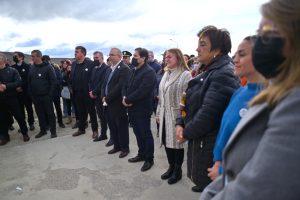 Alicia inauguró obras y homenajeó a veteranos de guerra de Malvinas en Puerto Santa Cruz