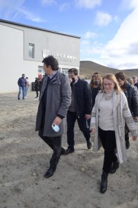 Alicia inauguró obras y homenajeó a veteranos de guerra de Malvinas en Puerto Santa Cruz