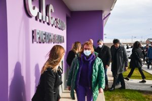 Alicia inauguró el Centro Integrador Comunitario de Piedra Buena