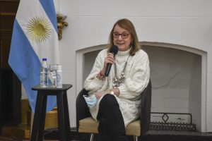 Alicia participó de la apertura de la capacitación sobre la Ley Micaela en Casa de Gobierno
