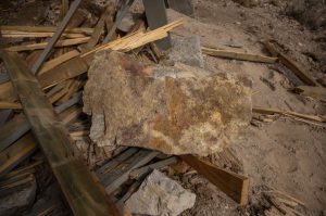 Cerrado temporalmente: Realizan tareas de seguridad en Cueva de Las Manos