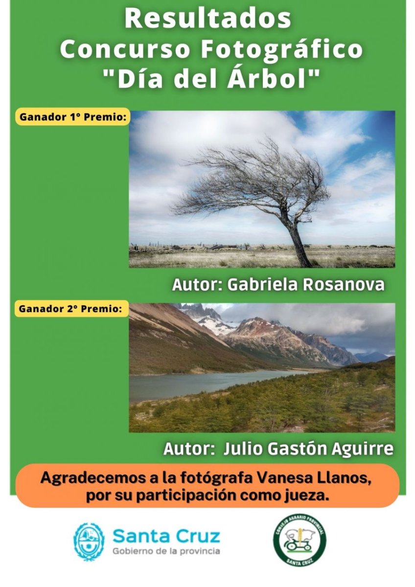Se conocieron los ganadores del Tercer Concurso Fotográfico "Día del Árbol"